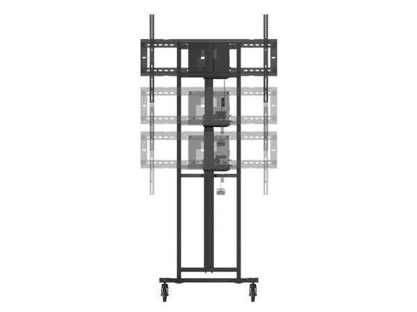 Viewsonic VE-MT-001, Pyörä, musta, SPCC, 75 kg, VB-STND-104 motorised wall mount stand, 1 kpl