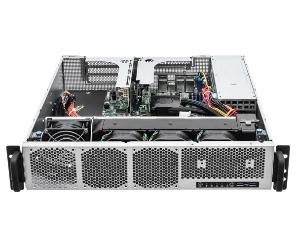 ASRock Rack 2U1G-B650/AQUA - Server - rackmonterbar 2U - 1-veis - ingen CPU - RAM 0 GB - uten HDD - AST2600 - Gigabit Ethernet - uten OS - monitor:...