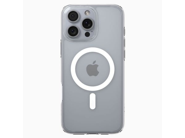 Spigen Crystal Flex (MagFit), Etui, Apple, iPhone 16 Pro Max, 17,5 cm (6.9"), Gjennomsiktig, Hvit