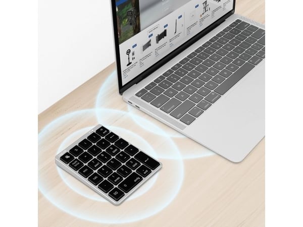 LogiLink ID0212, Bluetooth, 28, Laptop/PC, Grå