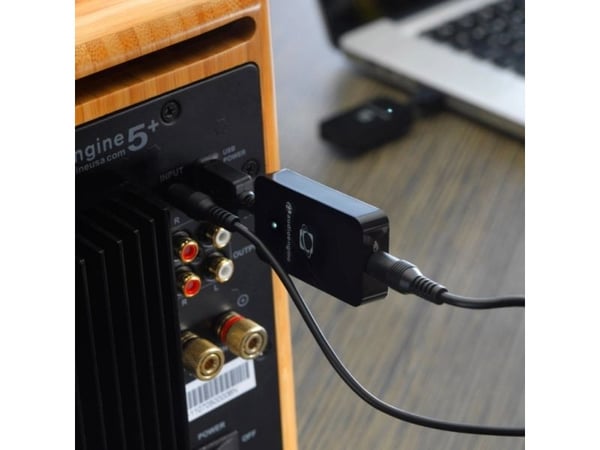 Audioengine W3, Bluetooth, USB, Svart, USB, RCA