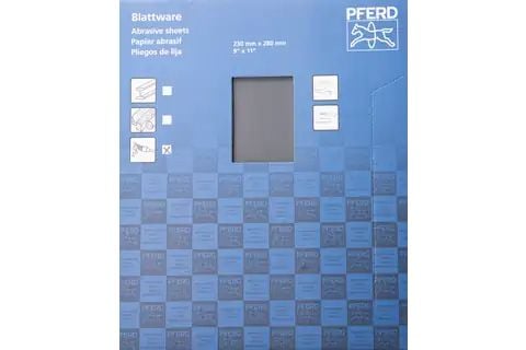 PFERD Paper-backed abrasive sheets ECO W, 50 styck, P2000