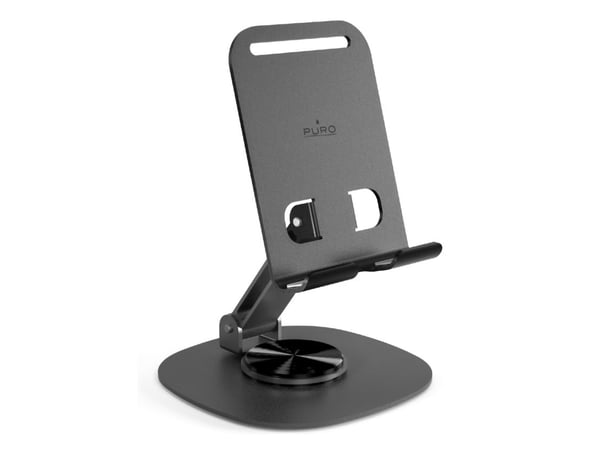 SBS Tilt Pro, Tablettiteline, Apple, iPad, Smartphones, Tablets, Harmaa, Alumiini, 1 kpl
