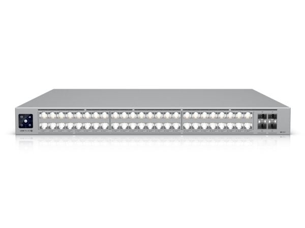 Ubiquiti UniFi Switch Pro XG 48 PoE - Switch - L3 - Styrt - 16 x 10/100/1000/2.5GBase-T (PoE++) + 32 x 10/100/1000/2.5G/5G/10GBase-T (PoE++) + 4 x ...