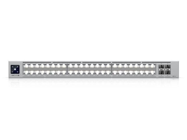 Ubiquiti UniFi Switch Pro XG 48 PoE - Switch - L3 - Styrt - 16 x 10/100/1000/2.5GBase-T (PoE++) + 32 x 10/100/1000/2.5G/5G/10GBase-T (PoE++) + 4 x ...
