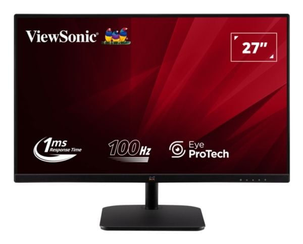 Viewsonic VA2732-H-2, 68,6 cm (27"), 1920 x 1080 piksler, Full HD, LED, 1 ms, Svart