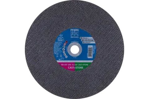 PFERD 100 EHT 300-4,0 SG CAST+STONE/25,4, valurauta, PFERD, 2,54 cm, 30 cm, 6400 RPM, 20 kpl