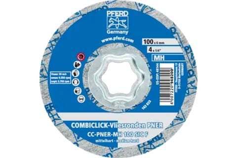 PFERD COMBICLICK kuitukangaslevyt PNER, 10 cm, 5 kpl