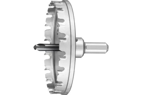PFERD TC hole cutter flat version 8 mm, shank dia. 12 mm, 10 cm