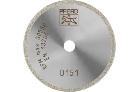 PFERD D1A1R 50-1,4-6 D 151 GAD, Plast, PFERD, 6 mm, 5 cm, 1 stk.