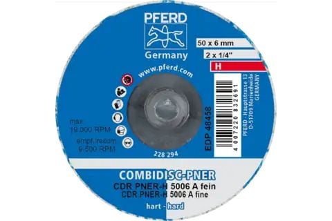 PFERD COMBIDISC kuitukangaslevyt PNER CD/CDR, 5 cm, 25 kpl