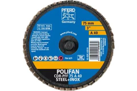 PFERD COMBIDISC Mini-POLIFAN, 7,5 cm, 10 kpl PFERD COMBIDISC Mini-POLIFAN, 7,5 cm, 10 kpl