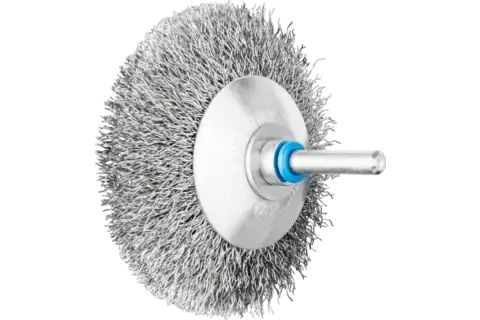PFERD Bevel brushes crimped shank-mounted, Stål