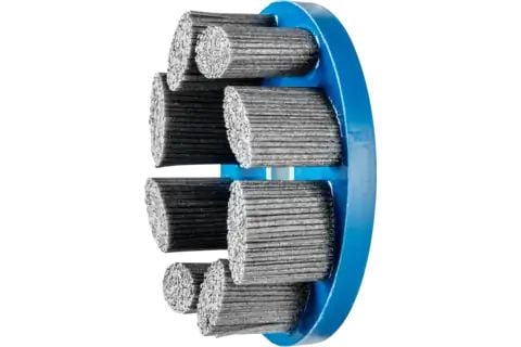 PFERD Composite disc brushes crimped Composite, FLEX, with hole, 15 cm, 1 stykker