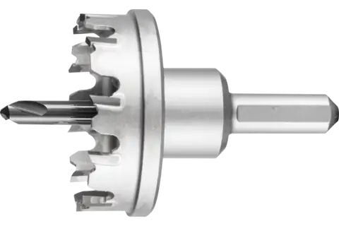 PFERD TC hole cutter flat version 8 mm, shank dia. 10 mm, 4,8 cm