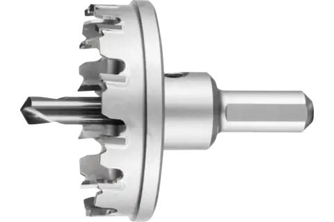 PFERD TC hole cutter flat version 8 mm, shank dia. 12 mm, 6 cm