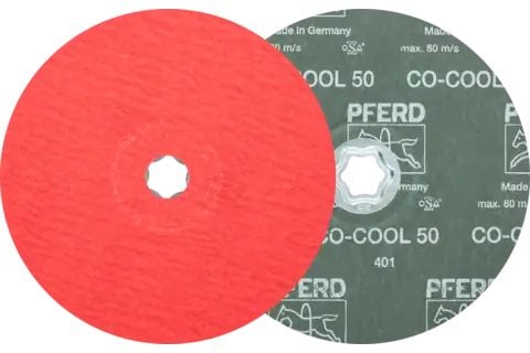 PFERD COMBICLICK fibre discs, 18 cm, 25 styck