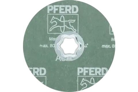 PFERD COMBICLICK fibre discs, 12,5 cm, 10 stykker