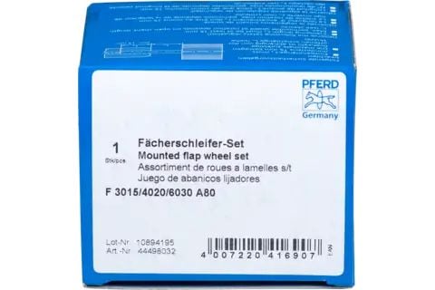 PFERD Mounted flap wheel set, PFERD
