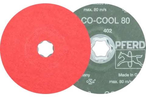PFERD COMBICLICK fibre discs, 12,5 cm, 5 stykker PFERD COMBICLICK fibre discs, 12,5 cm, 5 stykker