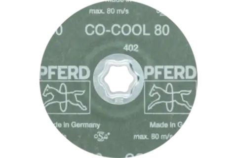 PFERD COMBICLICK fibre discs, 12,5 cm, 5 stykker