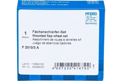 PFERD Mounted flap wheel set, PFERD