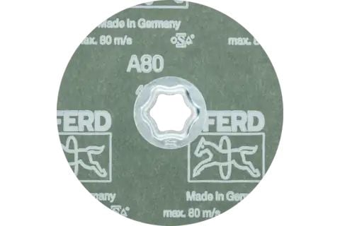 PFERD COMBICLICK fibre discs, 12,5 cm, 10 stykker