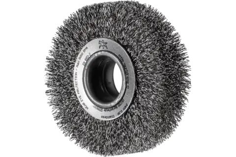 PFERD Wheel brushes crimped, wide, universal use, with hole, 8 cm, 1 stykker