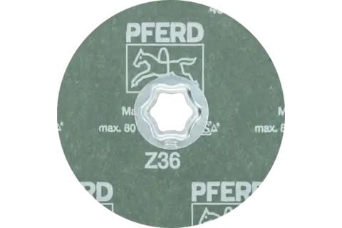 PFERD COMBICLICK fibre discs, 12,5 cm, 25 stykker