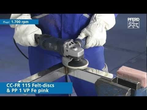 PFERD COMBICLICK fibre discs, 11,5 cm, 25 stykker