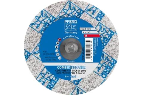 PFERD COMBIDISC non-woven discs PNER CD/CDR, 7,5 cm, 25 stykker
