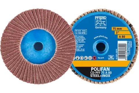 PFERD COMBIDISC Mini-POLIFAN, 7,5 cm, 10 st