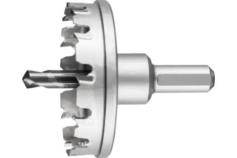 PFERD TC hole cutter flat version 8 mm, shank dia. 12 mm, 6,5 cm