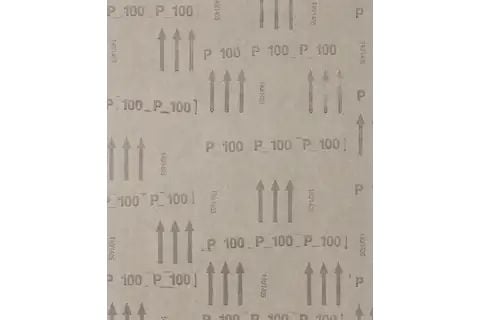 PFERD Paper-backed abrasive sheets, 100 styck, P100