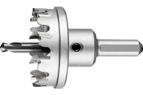 PFERD TC hole cutter flat version 8 mm, shank dia. 10 mm, 4,5 cm