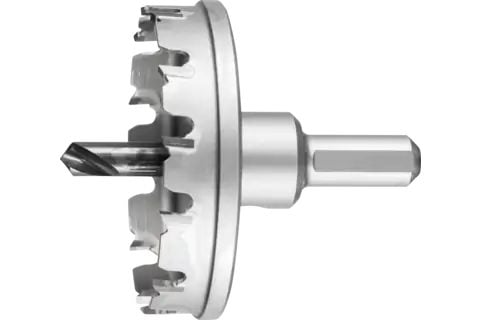 PFERD TC hole cutter flat version 8 mm, shank dia. 12 mm, 9 cm
