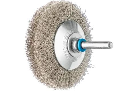 PFERD Bevel brushes crimped shank-mounted, Stål