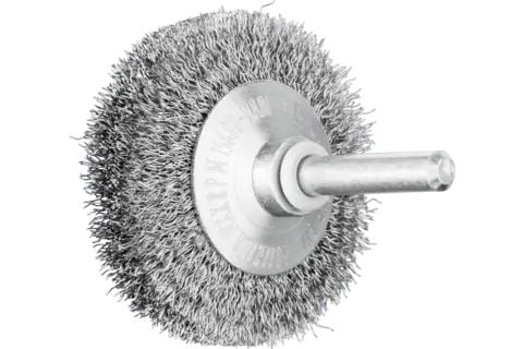 PFERD Bevel brushes crimped shank-mounted, Stål