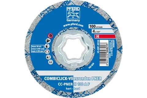 PFERD COMBICLICK kuitukangaslevyt PNER, 10 cm, 5 kpl