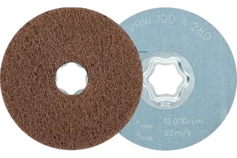 PFERD COMBICLICK non-woven discs VRW, 10 cm, 10 stykker