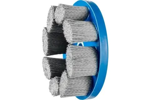 PFERD Composite disc brushes crimped Composite, FLEX, with hole, 15 cm, 1 stykker