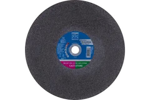 PFERD 100 EHT 350-4,5 SG STØP+STEIN/25,4, Støpejern, PFERD, 2,54 cm, 35 cm, 5500 o/min, 10 stk.