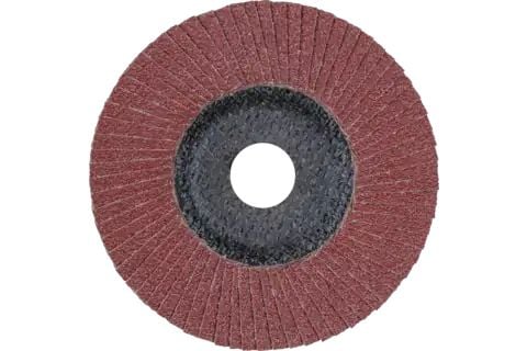 PFERD POLIFAN flap discs aluminium oxide A SG STEELOX, 12,5 cm, 10 stykker