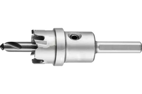 PFERD TC hole cutter flat version 8 mm, shank dia. 7 mm, 2 cm