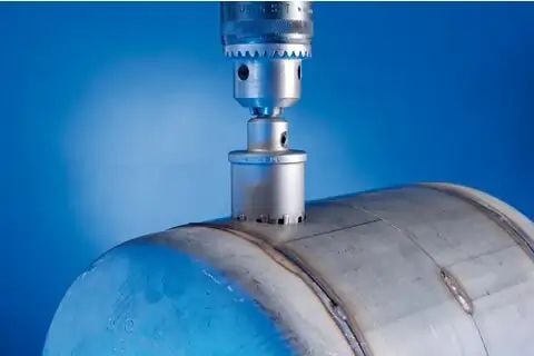 PFERD TC hole cutter deep version 35 mm, shank dia. 10 mm, 3,5 cm