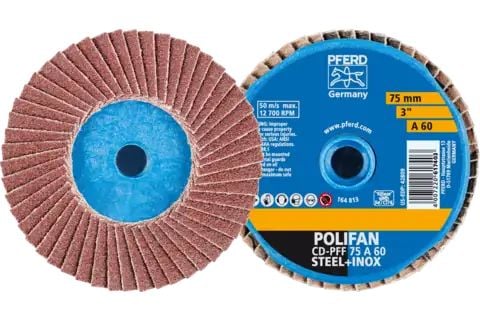 PFERD COMBIDISC Mini-POLIFAN, 7,5 cm, 10 st
