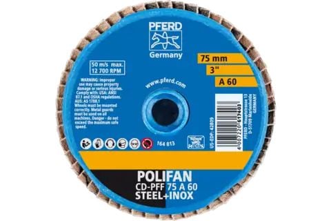 PFERD COMBIDISC Mini-POLIFAN, 7,5 cm, 10 st
