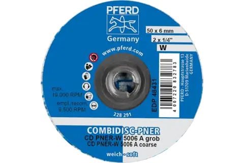 PFERD COMBIDISC kuitukangaslevyt PNER CD/CDR, 5 cm, 25 kpl