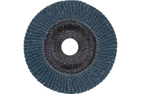 PFERD POLIFAN flap discs zirconia alumina Z SG POWER STEELOX, 12,5 cm, 10 stykker