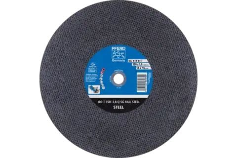 PFERD Rail cut-off wheel SG RAIL STEEL, 35 cm, 10 stykker